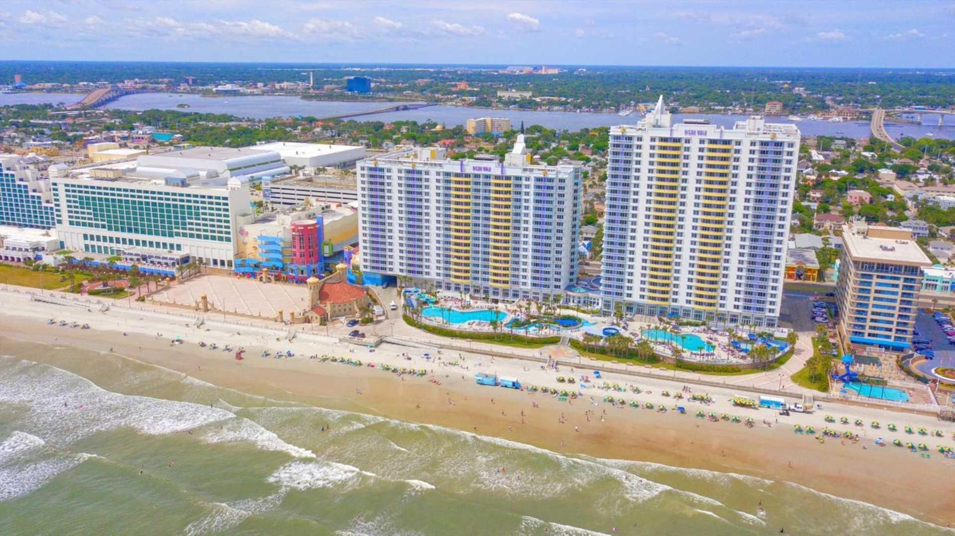 Luxury 8Th Floor 2 Bedroom Condo Direct Oceanfront Wyndham Ocean Walk Resort Daytona Beach | 801 Exterior photo