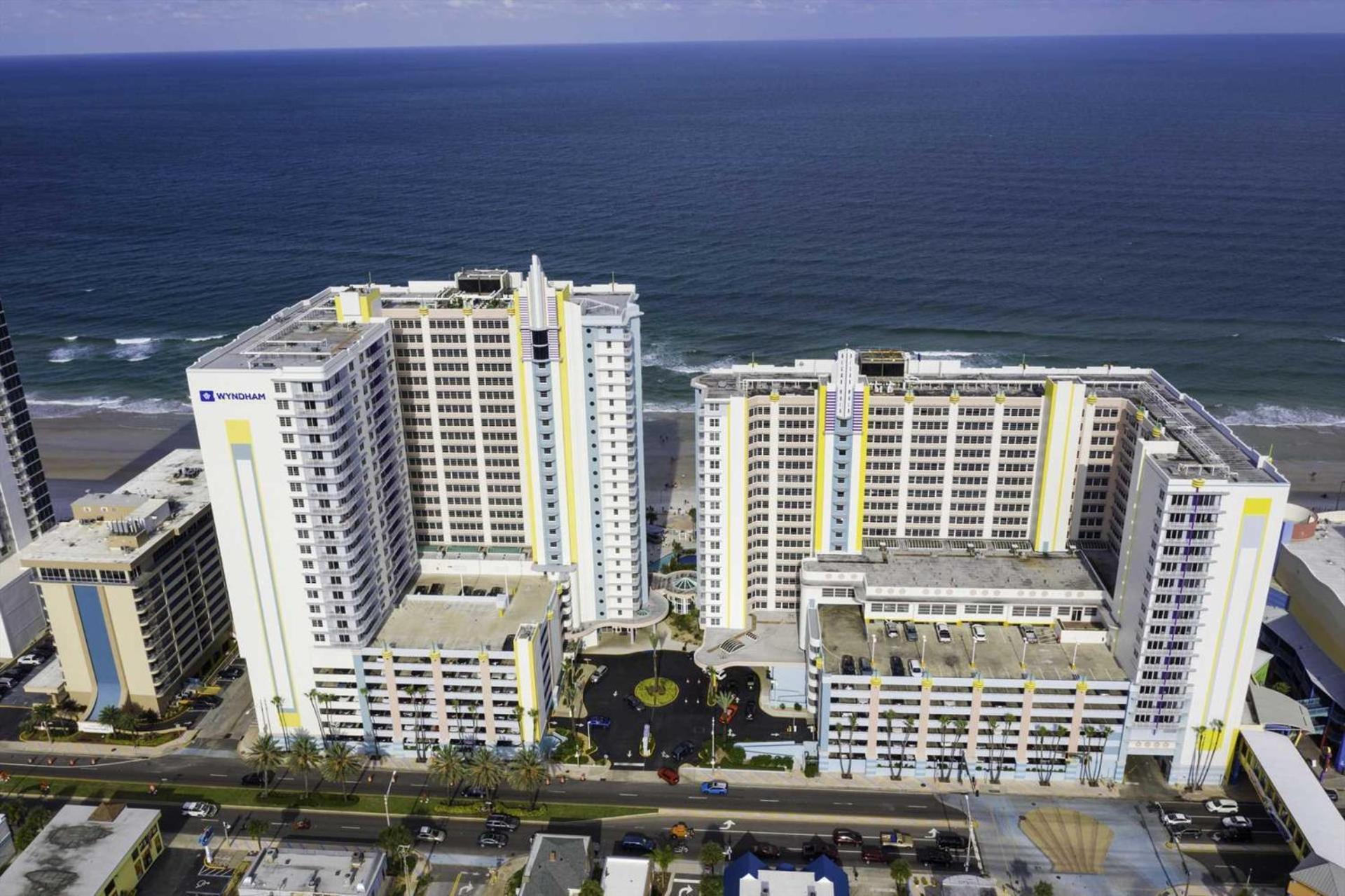 Luxury 8Th Floor 2 Bedroom Condo Direct Oceanfront Wyndham Ocean Walk Resort Daytona Beach | 801 Exterior photo