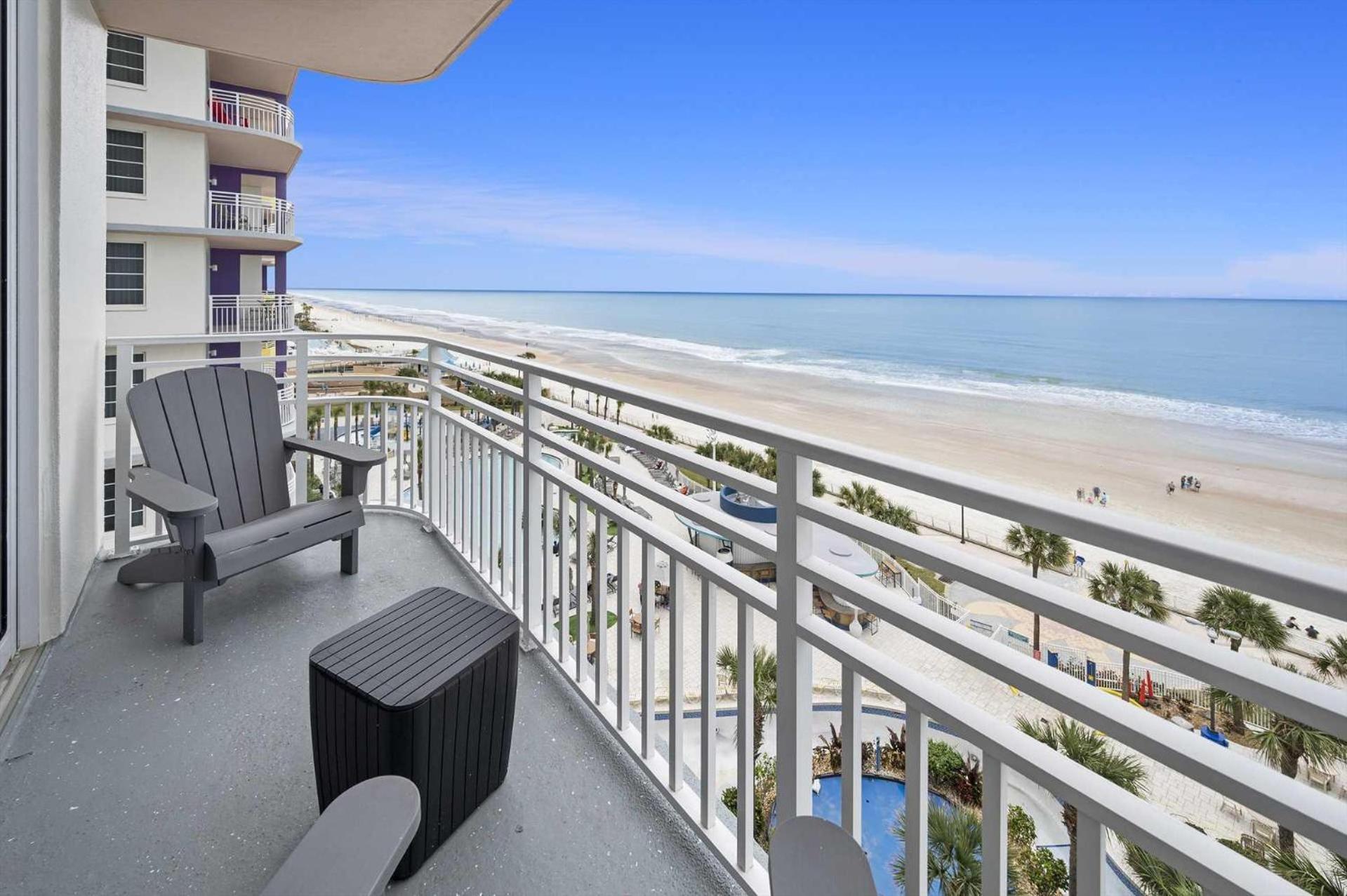 Luxury 8Th Floor 2 Bedroom Condo Direct Oceanfront Wyndham Ocean Walk Resort Daytona Beach | 801 Exterior photo